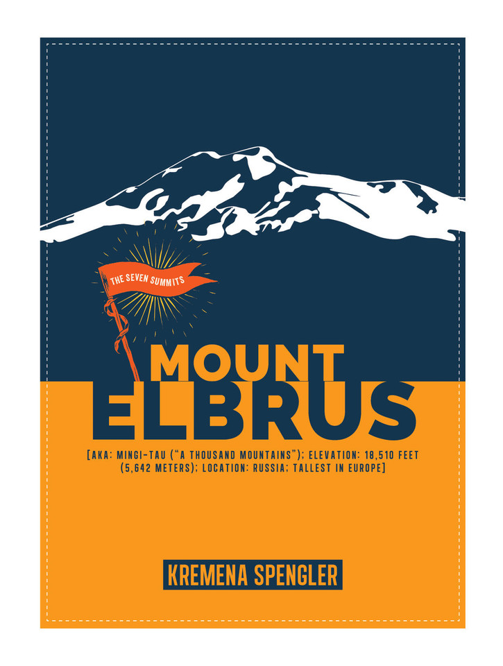 Mount Elbrus book cover by Kremena Spengler