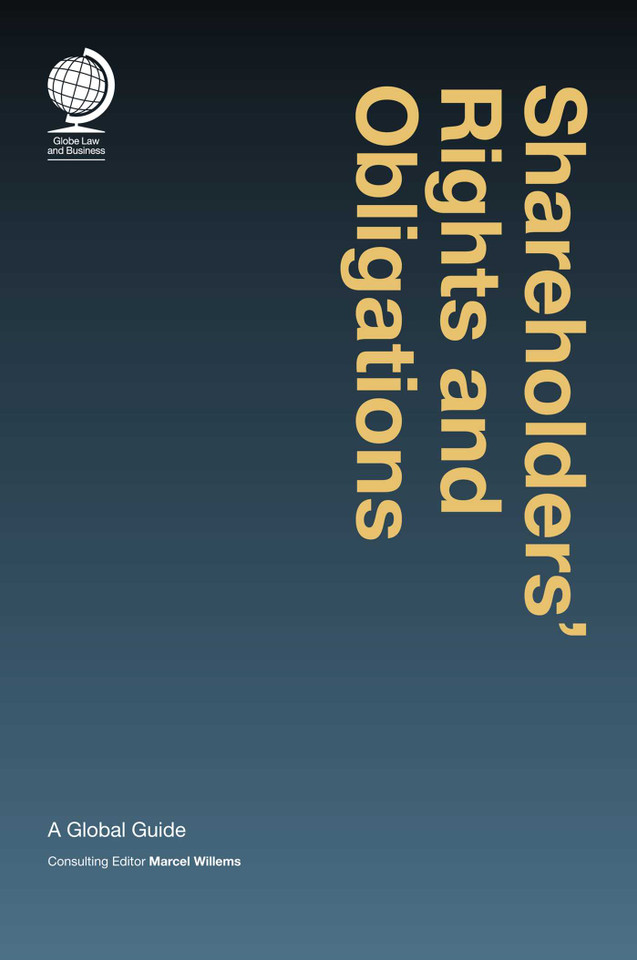 Shareholders Rights and Obligations: A Global Handbook book cover by Marcel Willems