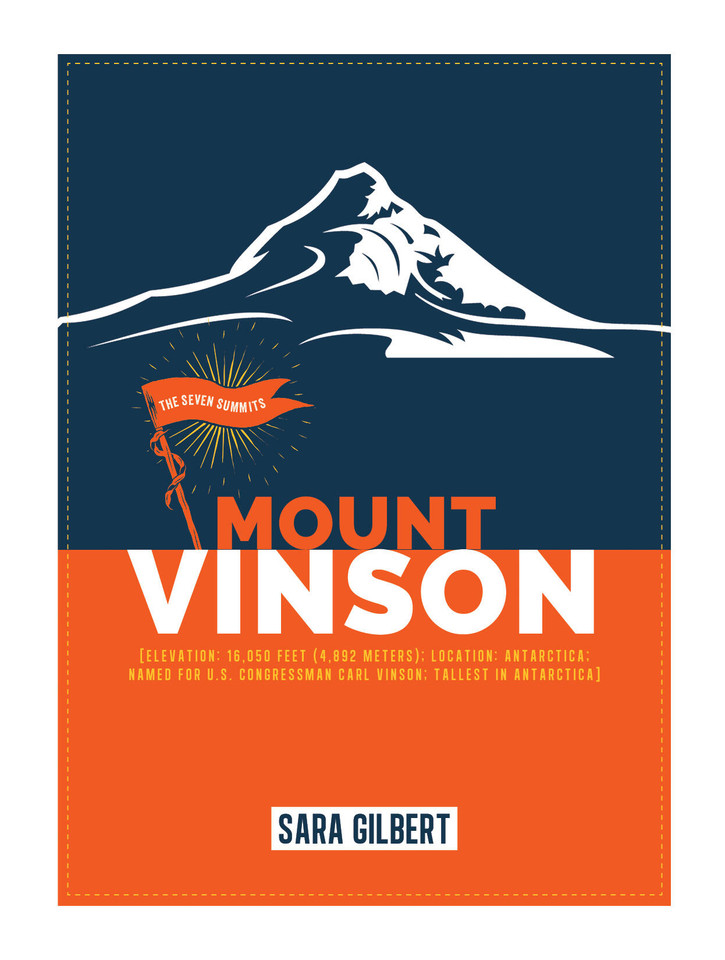 Mount Vinson book cover by Sara Gilbert