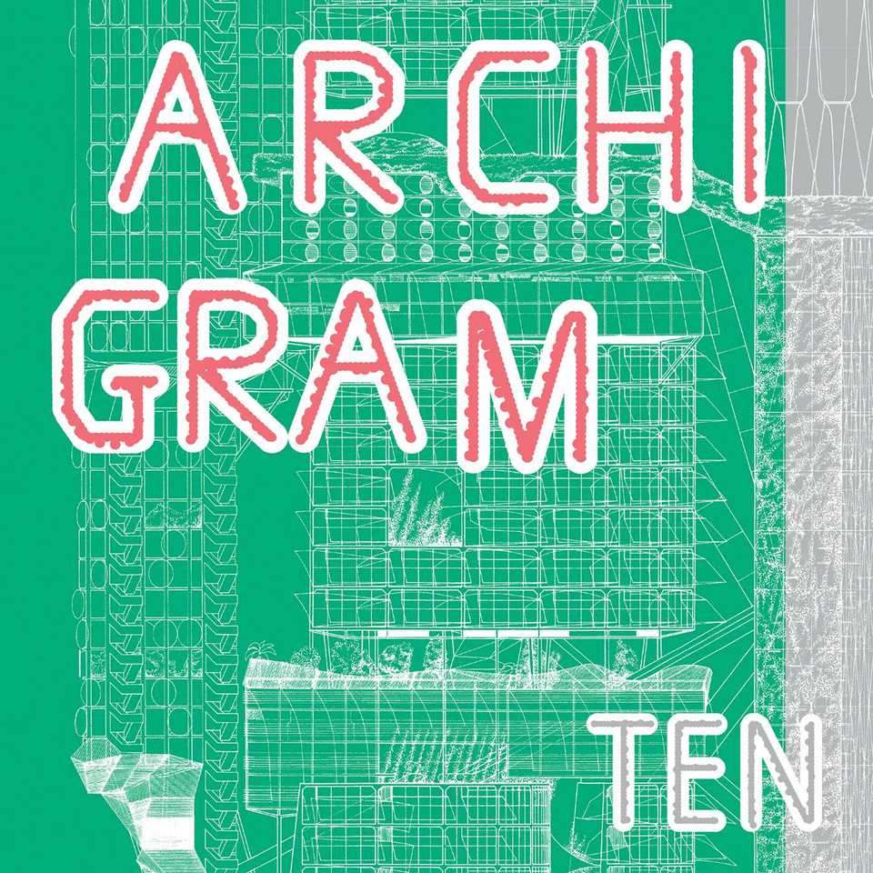 Archigram Ten book cover by Peter Cook
