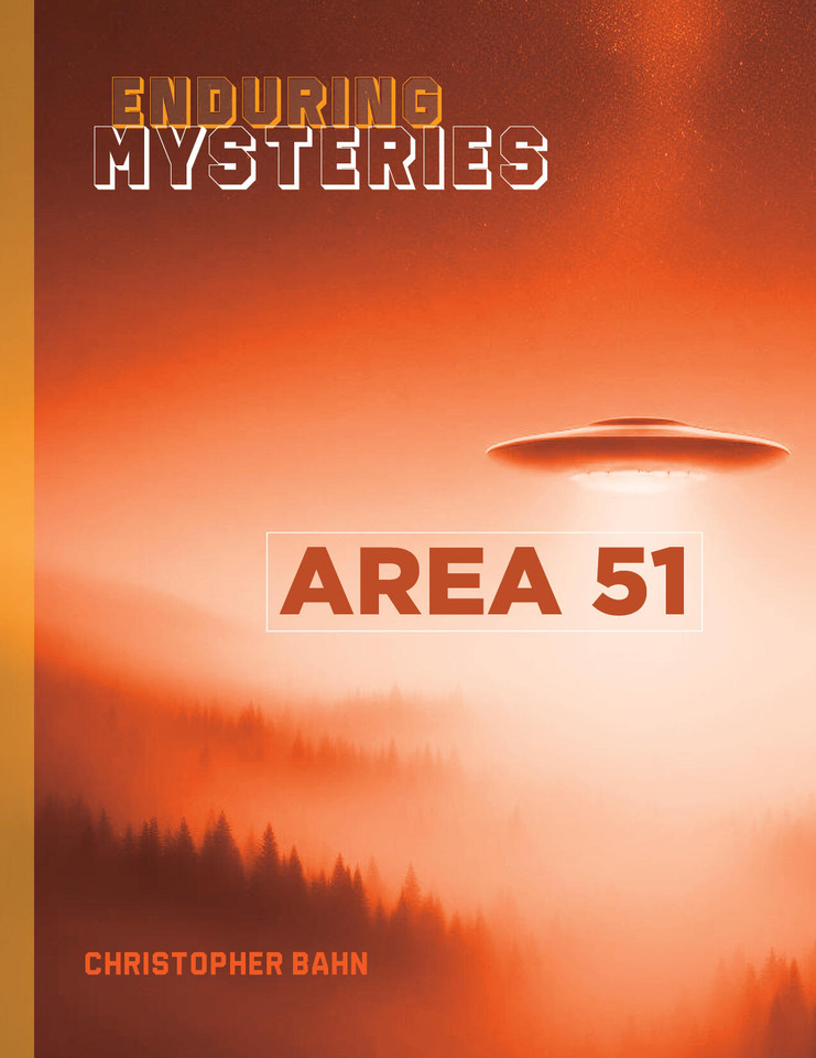 Area 51 book cover by Christopher Bahn