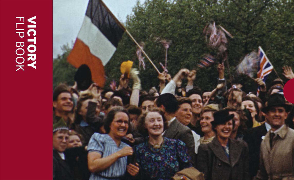 Victory Flip Book book cover by Imperial War Museum