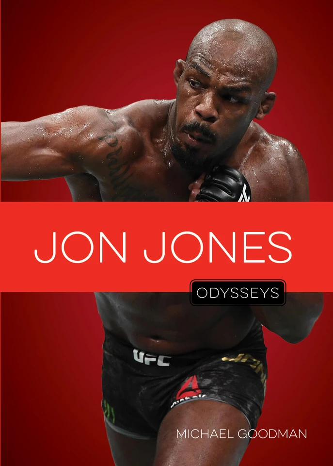 Jon Jones book cover by Michael Goodman