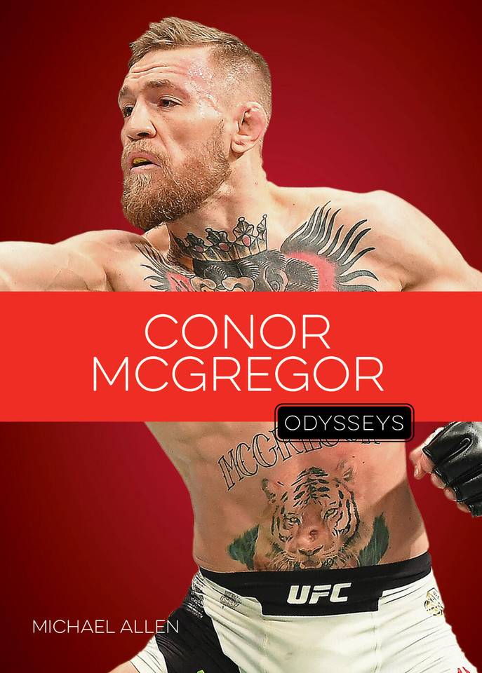 Conor McGregor book cover by Michael Allen