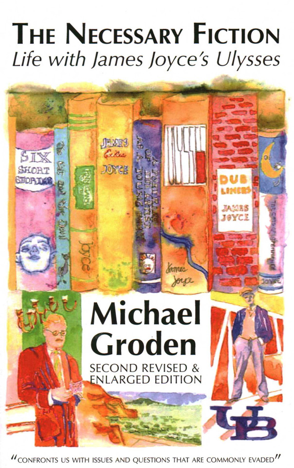 Necessary Fiction book cover by Michael Groden