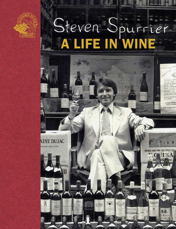 Steven Spurrier: A Life in Wine book cover by Steven Spurrier