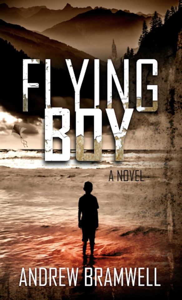Flying Boy book cover by ANDREW BRAMWELL