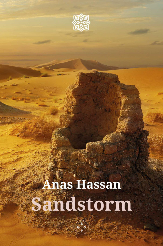Sandstorm book cover by ANAS HASSAN