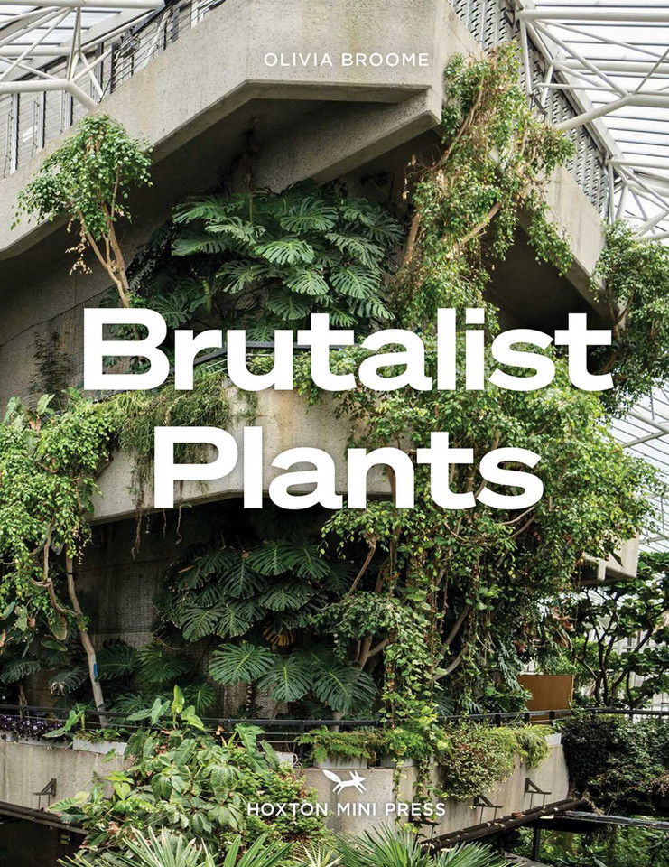 Brutalist Plants book cover by Olivia Broome