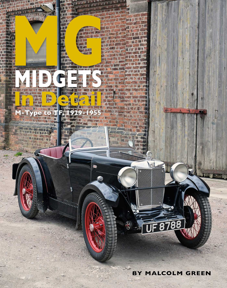 MG Midgets In Detail: M-Type to TF, 1929-1955 book cover by Malcolm Green