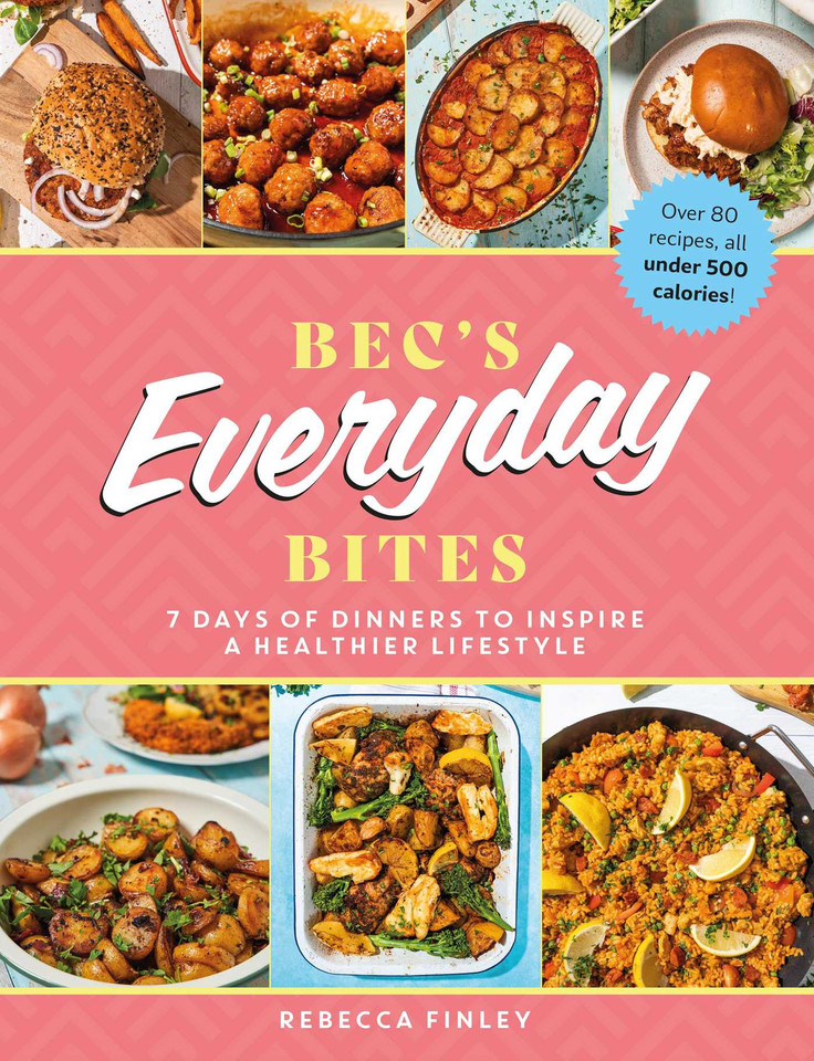 Bec's Everyday Bites: 7 Days of Dinners to Inspire a Healthier Lifestyle book cover by Rebecca Finley