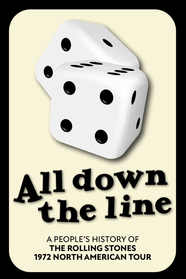 All Down The Line: A People's History of the Rolling Stones 1972 North American Tour book cover by Richard Houghton