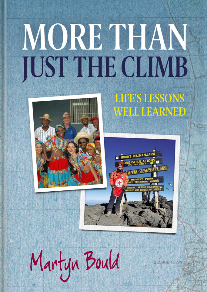 More Than Just The Climb: Life's Lessons Well Learned book cover by Martyn Bould