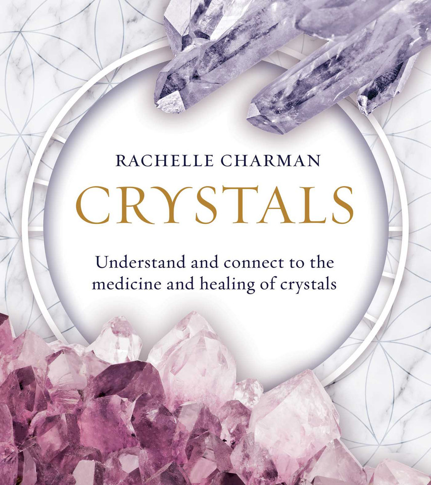Crystals book cover by Rachelle Charman