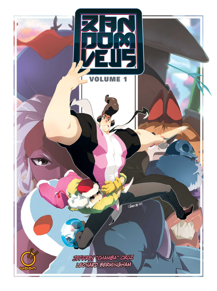 RandomVeus Volume 1 (RandomVeus) book cover by Jeffrey Chamba Cruz