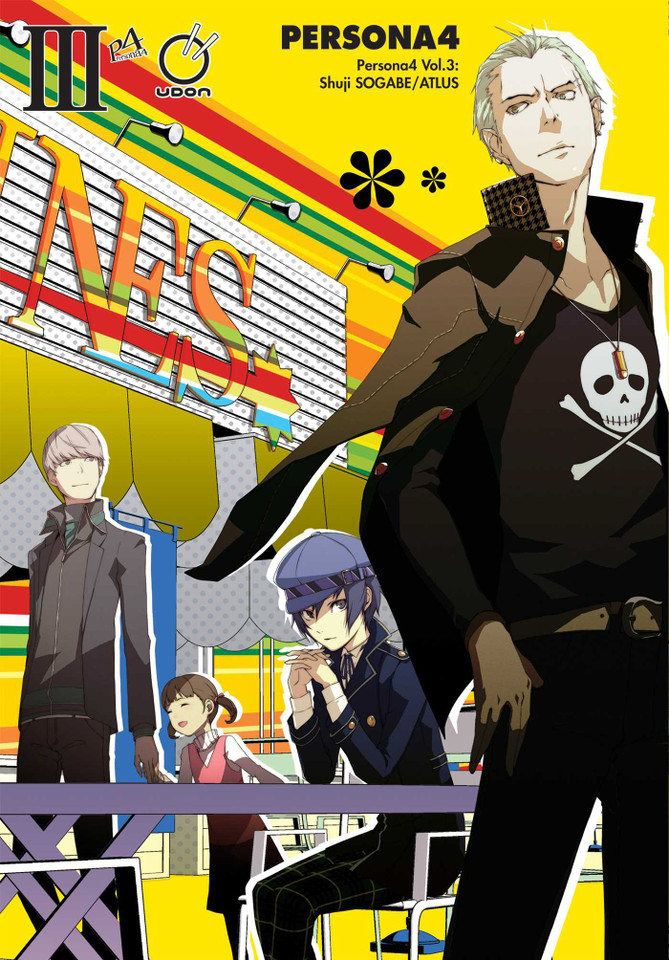 Persona 4 Volume 3 (Persona 4) book cover by Atlus