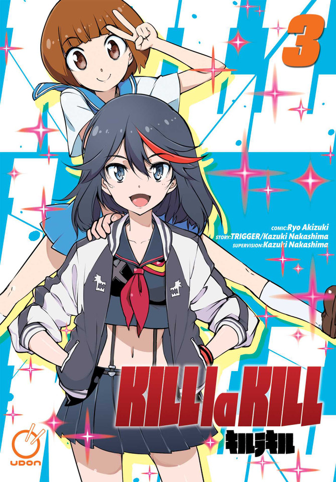 Kill la Kill Volume 3 (Kill la Kill) book cover by Nakashima Kazuki