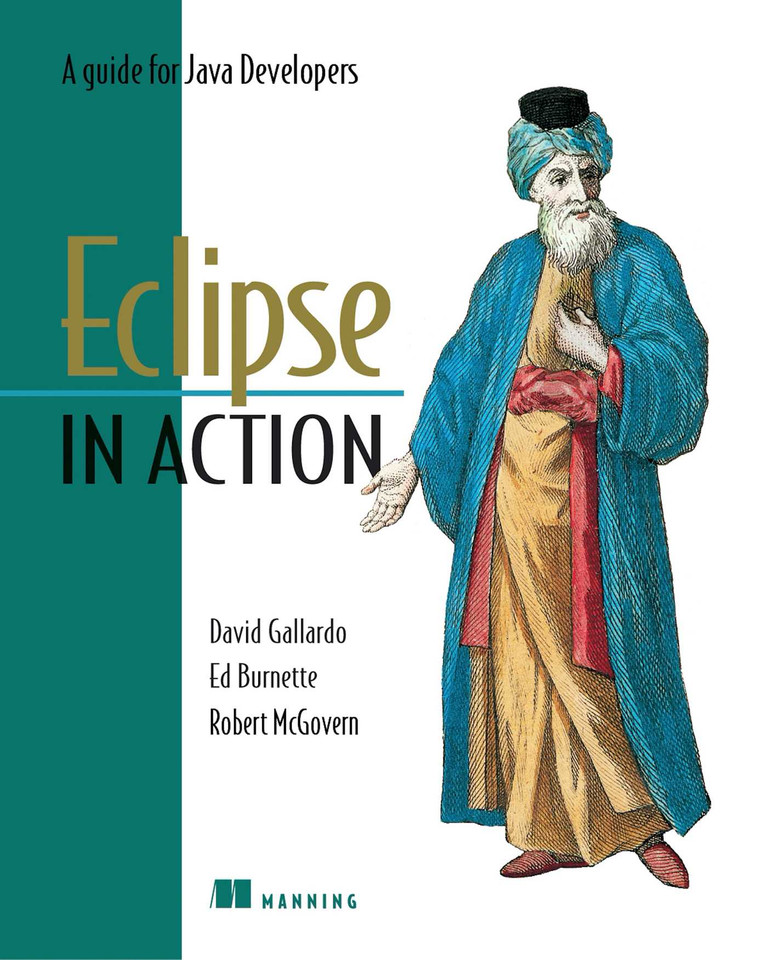 Eclipse in Action: A Guide for Java Developers book cover by David Gallardo, Ed Burnett, Robert McGovern