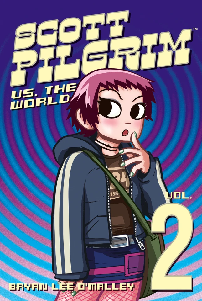 Scott Pilgrim Vol. 2: Scott Pilgrim vs. the World (Scott Pilgrim) book cover by Bryan Lee O'Malley