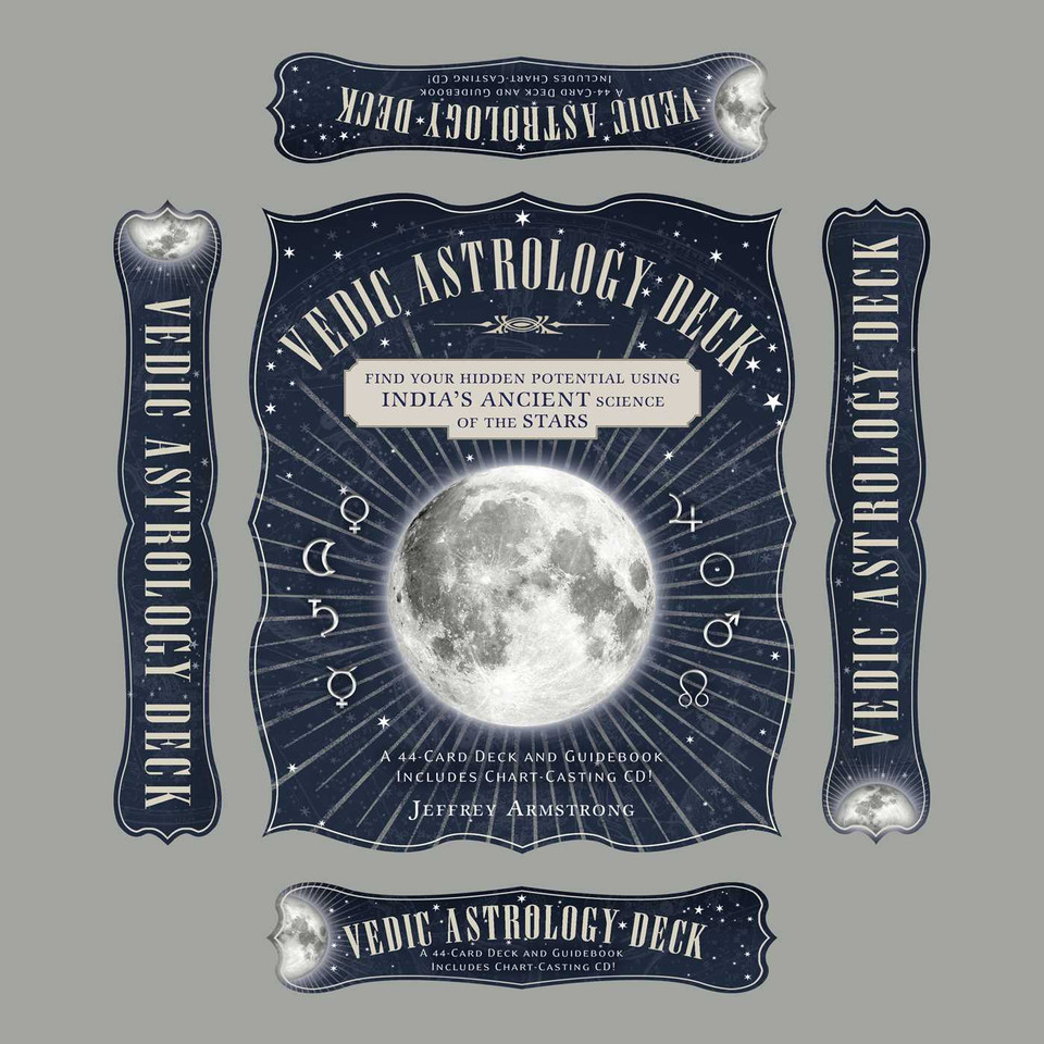 Vedic Astrology Deck: Find Your Hidden Potential Using India's Ancient Science of the Stars book cover by Jeffrey Armstrong
