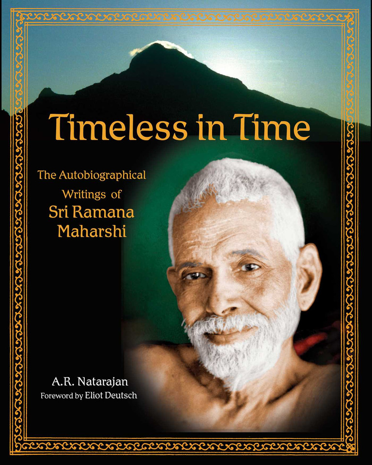 Timeless in Time: Sri Ramana Maharshi book cover by A. R. Natarjan