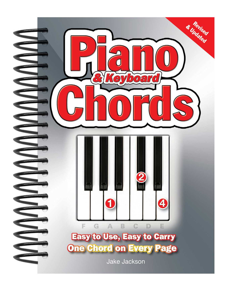 Piano & Keyboard Chords: Easy-to-Use, Easy-to-Carry, One Chord on Every Page (Easy-to-Use) book cover by Jake Jackson