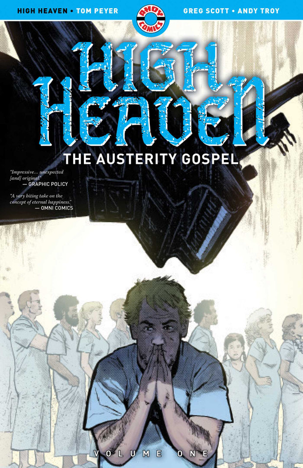 High Heaven: The Austerity Gospel book cover by Tom Peyer