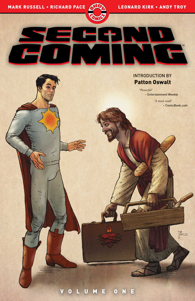 Second Coming book cover by Mark Russell