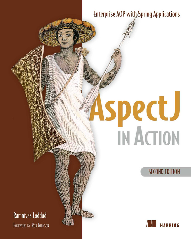 AspectJ in Action: Enterprise AOP with Spring Applications book cover by Ramnivas Laddad