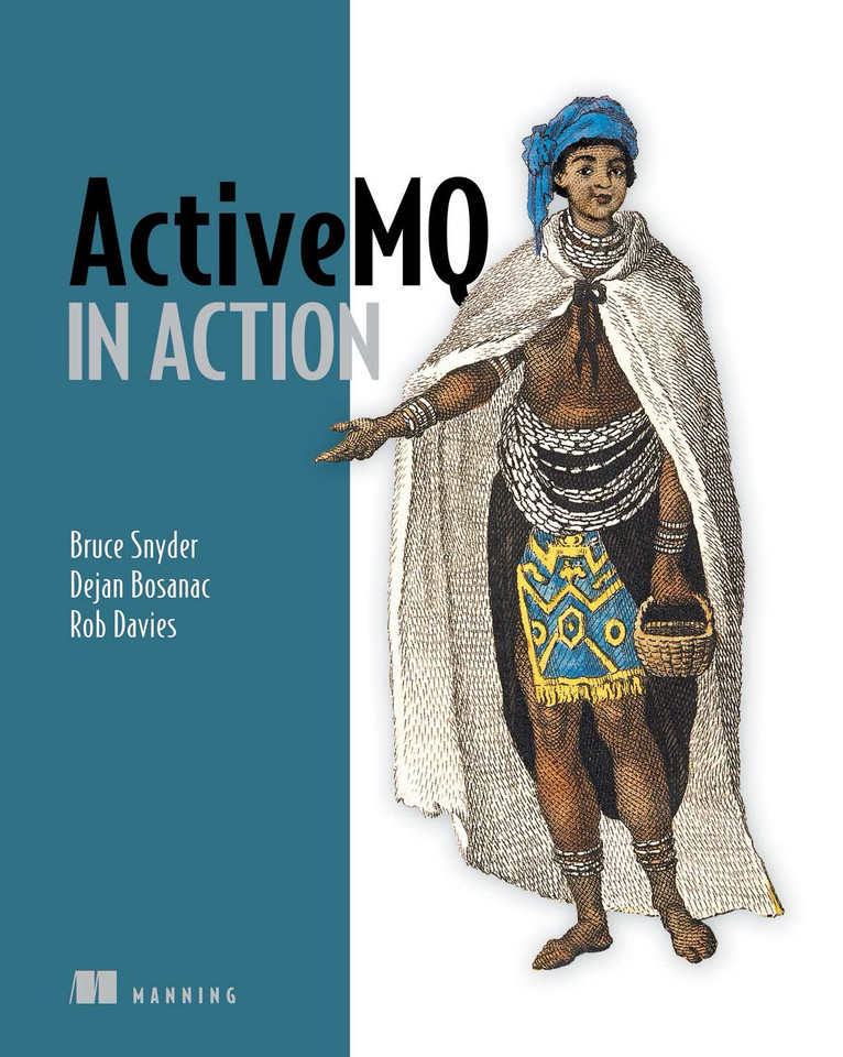 ActiveMQ in Action (In Action) book cover by Bruce Snyder, Dejan Bosanac, Rob Davies