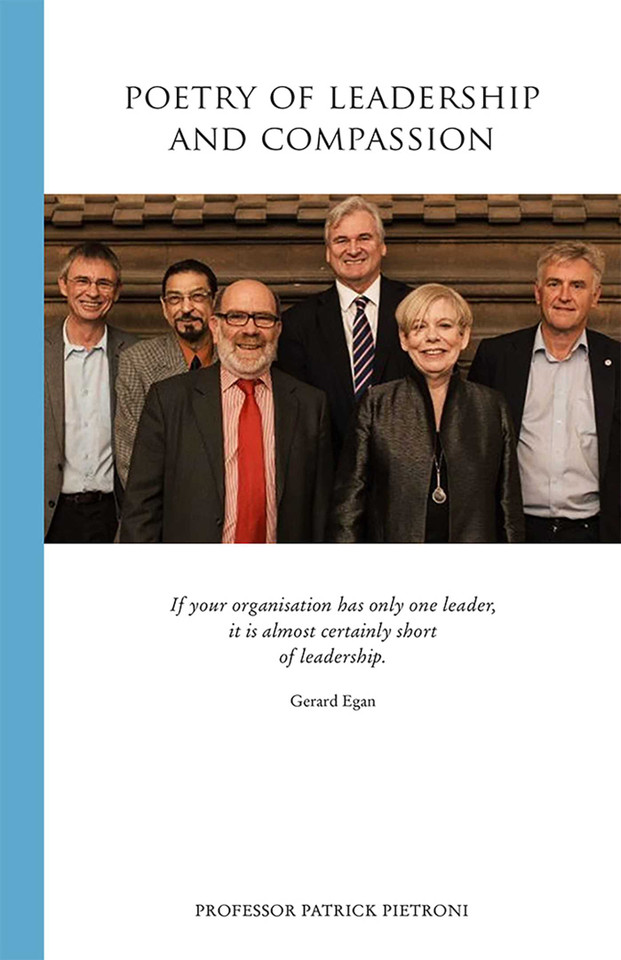 Poetry of Leadership and Compassion book cover by Patrick C. Pietroni
