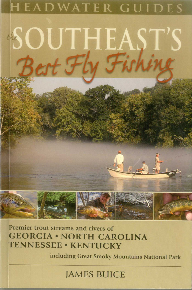 Southeast's Best Fly Fishing book cover by James Buice