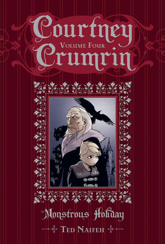 Courtney Crumrin Vol. 4: Monstrous Holiday (Courtney Crumrin) book cover by Ted Naifeh