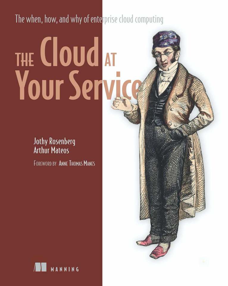 The Cloud at Your Service: The When, How, and Why of Enterprise Cloud Computing book cover by Jothy Rosenberg, Arthur Mateos