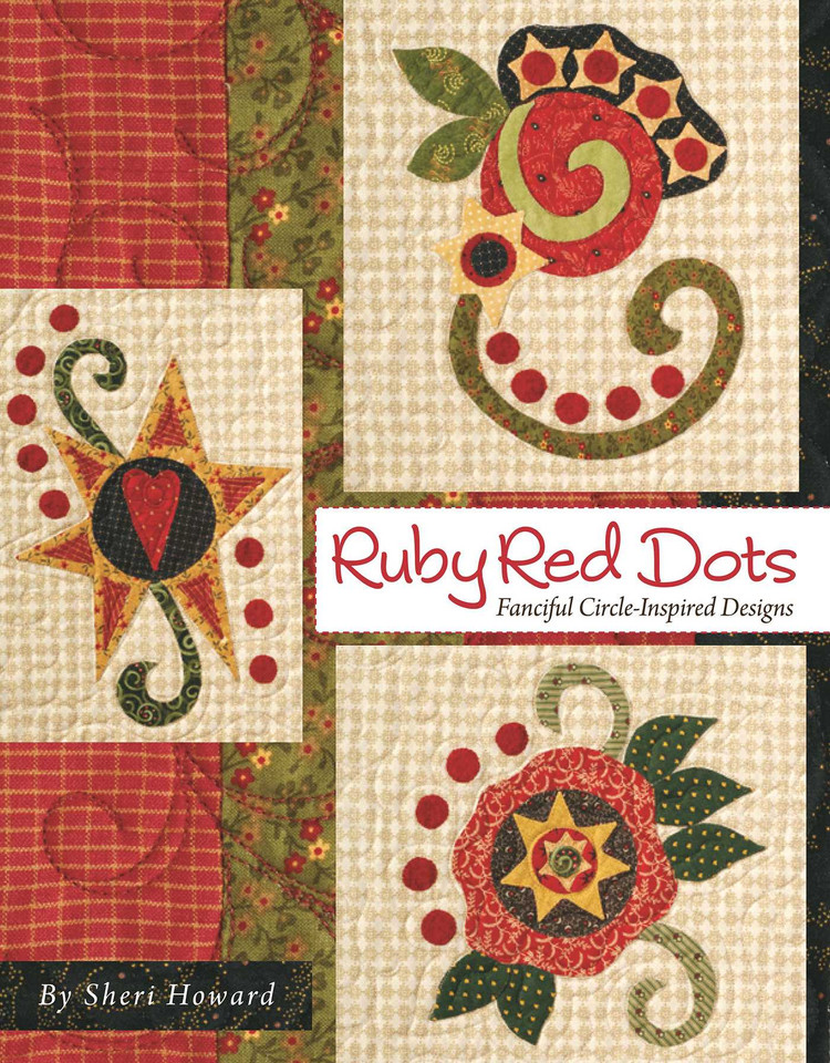 Ruby Red Dots: Fanciful Circle-Inspired Designs book cover by Sheri Howard