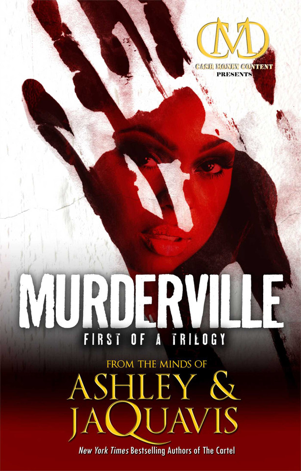 Murderville: First of a Trilogy book cover by Ashley Coleman, JaQuavis Coleman