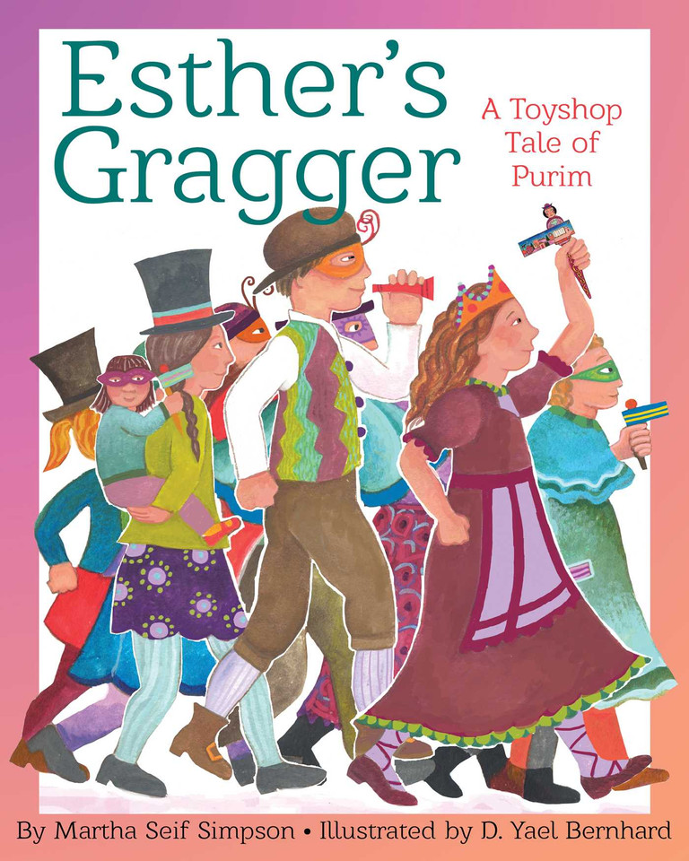 Esther's Gragger: A Toyshop Tale of Purim book cover by Martha Seif Simpson