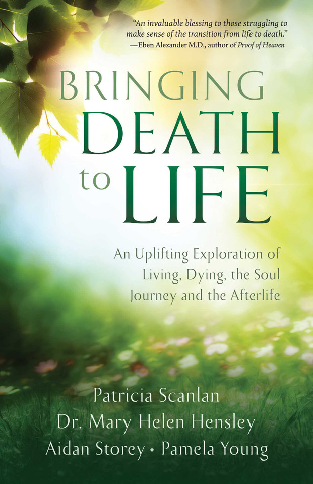 Bringing Death to Life: An Uplifting Exploration of Living, Dying, the Soul Journey and the Afterlife book cover by Patricia Scanlan, Dr. Mary Helen Hensley, Aidan Storey, Pamela Young