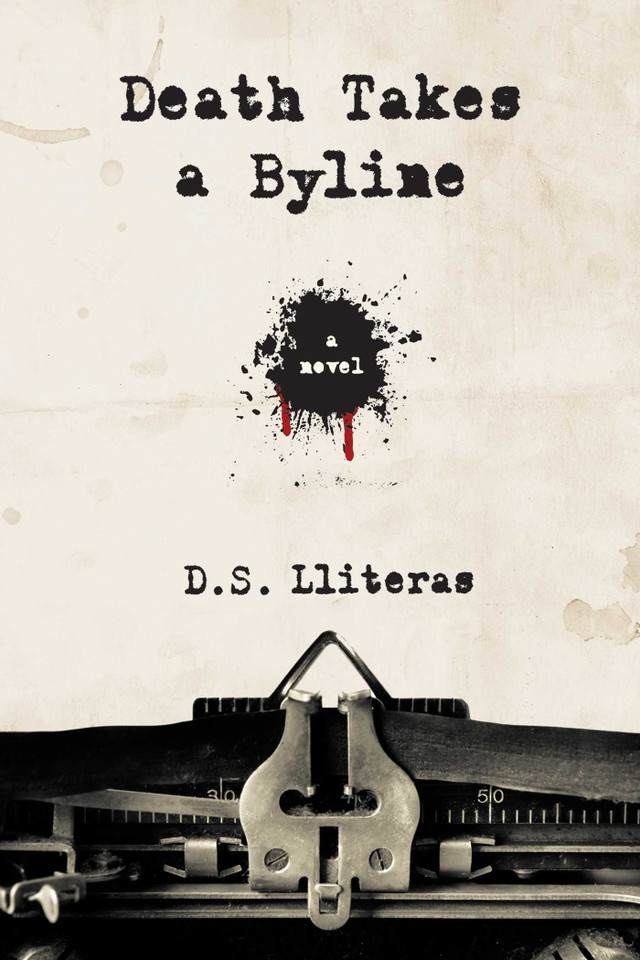 Death Takes a Byline book cover by D. S. Lliteras