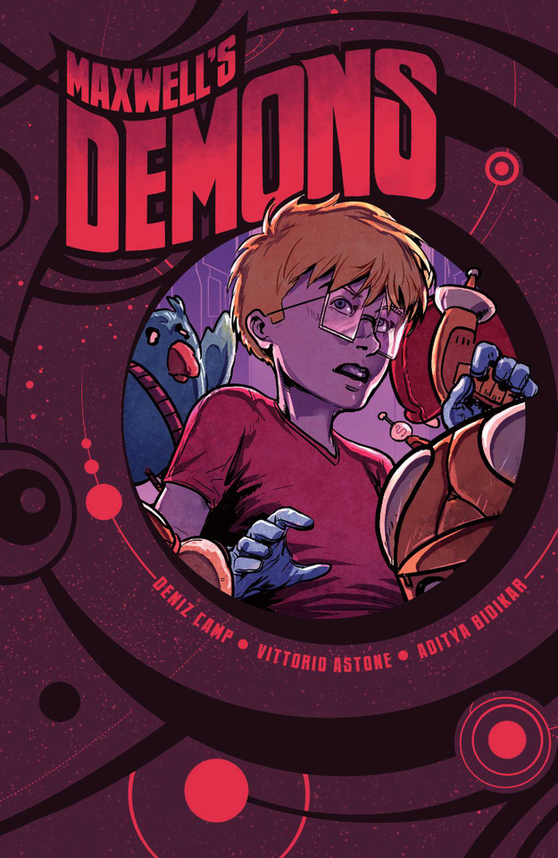 Maxwell's Demons book cover by Deniz  Camp