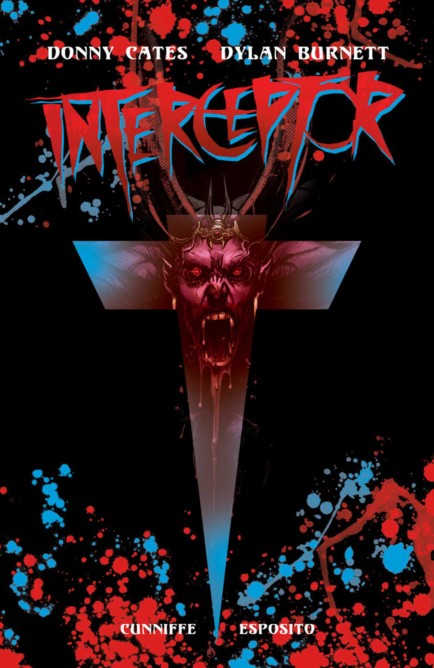 Interceptor book cover by Donny Cates