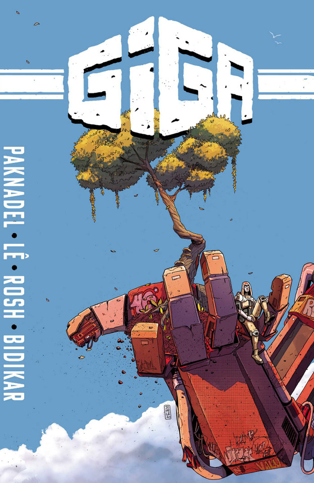 Giga: The Complete Series book cover by Alex Paknadel