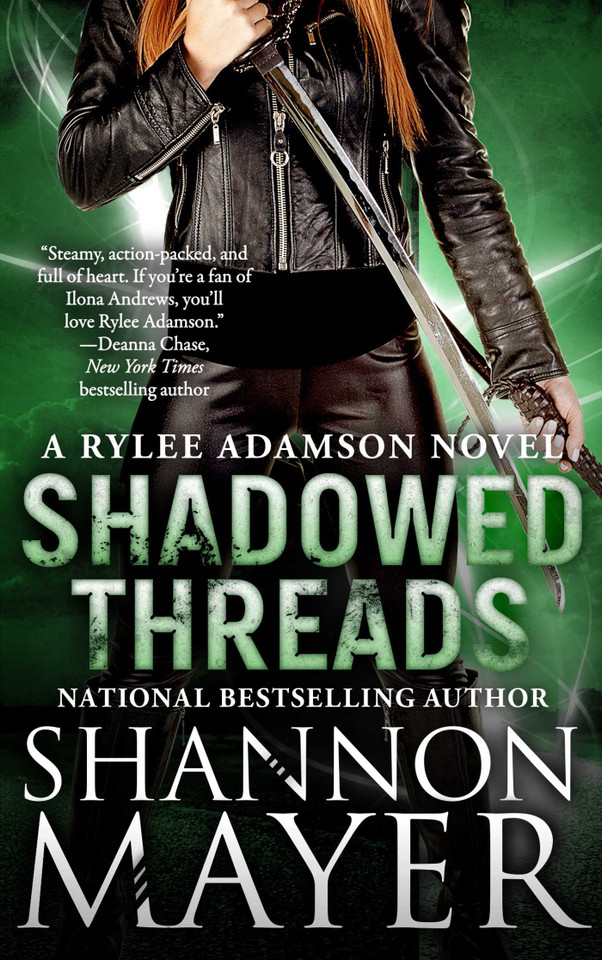 Shadowed Threads: A Rylee Adamson Novel, Book 4 (Rylee Adamson) book cover by Shannon Mayer