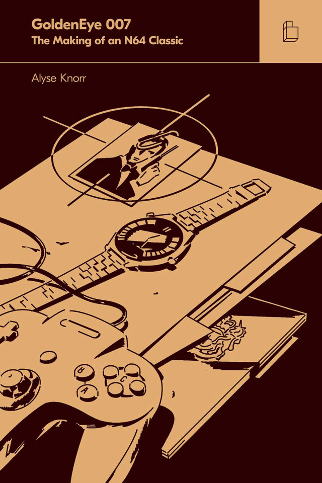 GoldenEye 007 book cover by Alyse Knorr