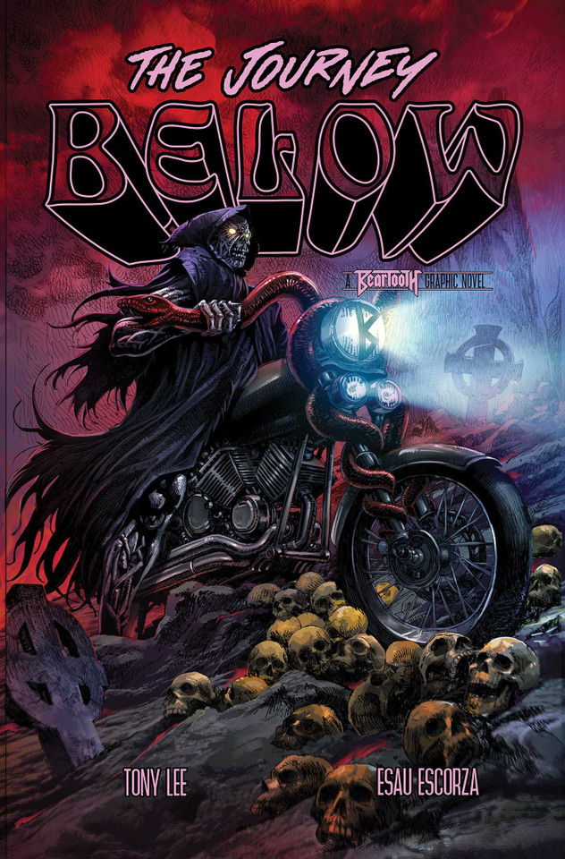 Beartooth: The Journey Below: The Journey Below book cover by Bear Tooth, Tony Lee, Z2 Comics