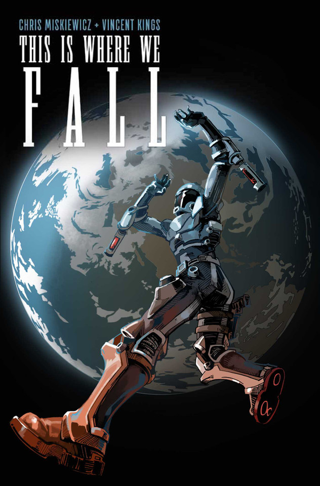 This is Where We Fall book cover by Chris Miskiewicz, Mitski, Z2 Comics