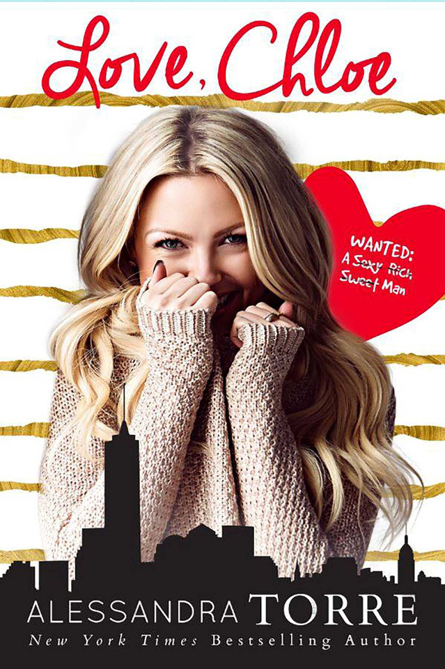 Love, Chloe book cover by Alessandra Torre