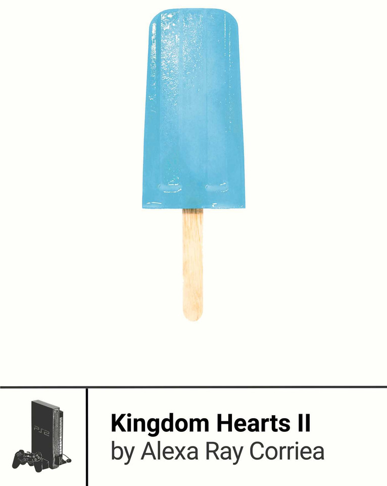 Kingdom Hearts II book cover by Alexa Ray Corriea