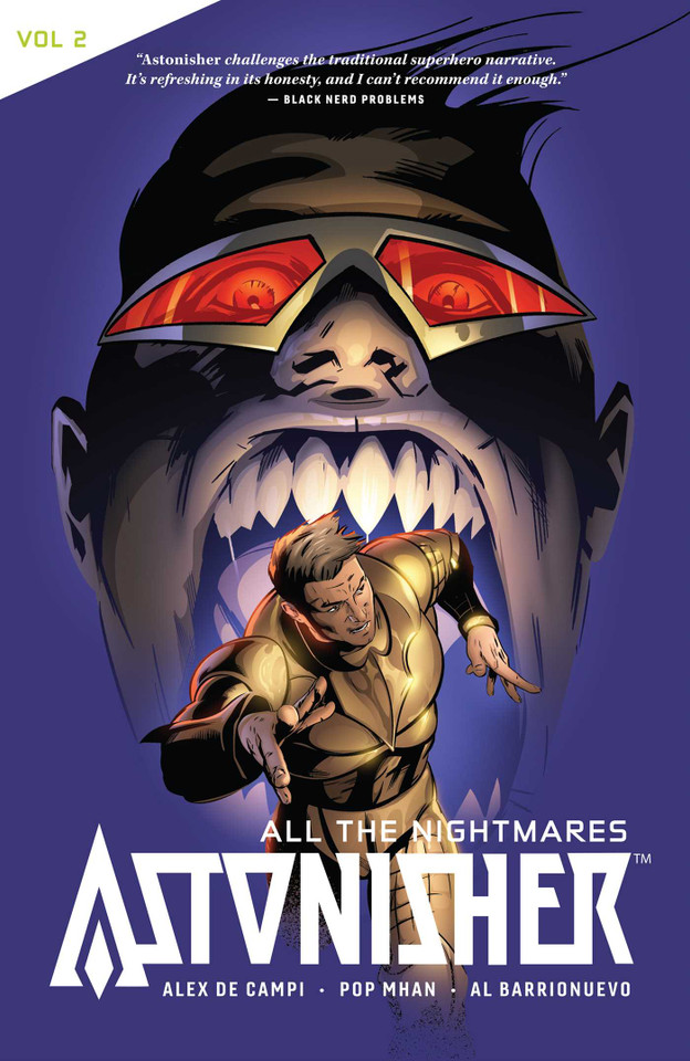 Astonisher Vol. 2: All the Nightmares book cover by Alex De Campi
