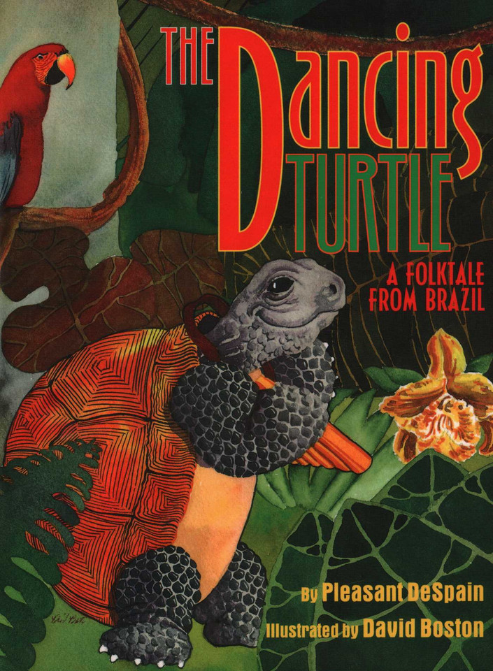 The Dancing Turtle: A Folktale from Brazil book cover by Pleasant DeSpain